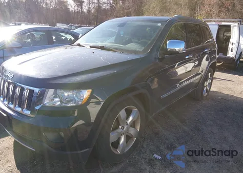 2012 Jeep Grand Cherokee Overland из США, поврежденный, VIN 1C4RJFCT2CC221860